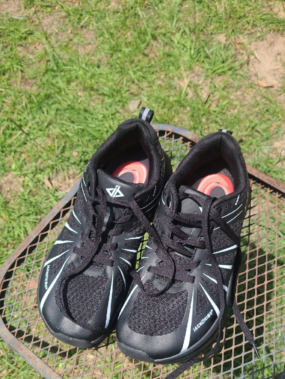 JACKSHIBO Wide Toe Box  for Men Cushioned Zero Drop Platform Sneakers Size 9.5 - Picture 7 of 13